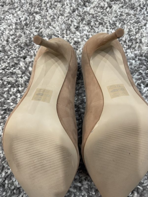 New Aldo Cassedy Stilettos Pumps Heels us 9 natural beige suede - Image 8