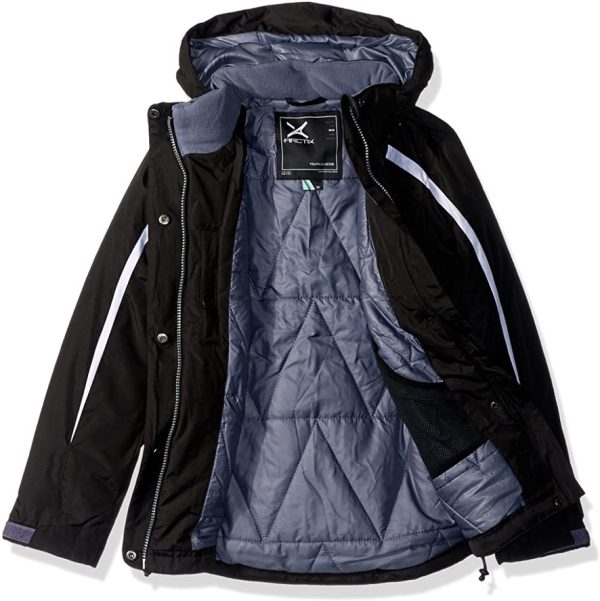 New Arctix Girls Zoe Insulated Winter Jacket size L (10-12 years) - Image 3