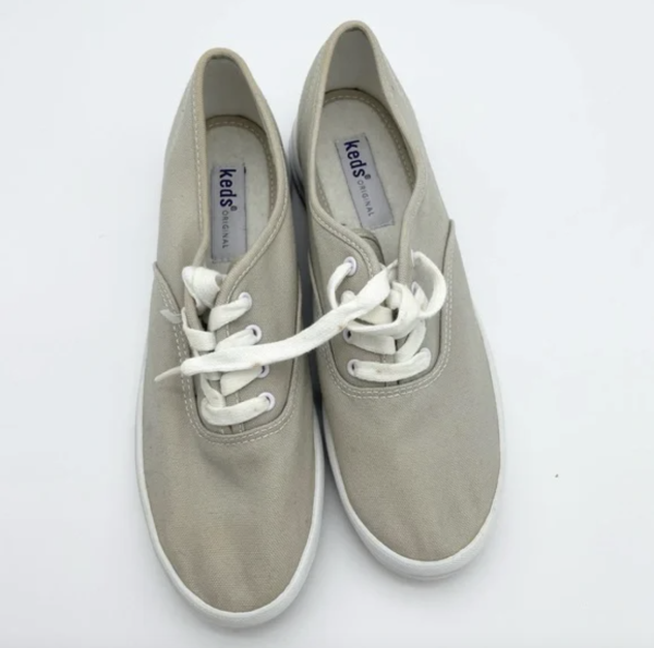 New Keds Original Casual Sneakers #34300 Taupe Women's US Size 6 - Image 2