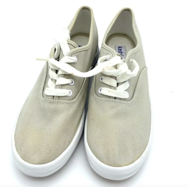 New Keds Original Casual Sneakers #34300 Taupe Women's US Size 6